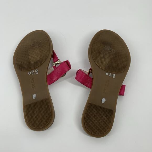 Sperry Top Siders Carolina Leather Slip On Thong Sandals Size 8 Womens Dark Pink - Picture 8 of 8